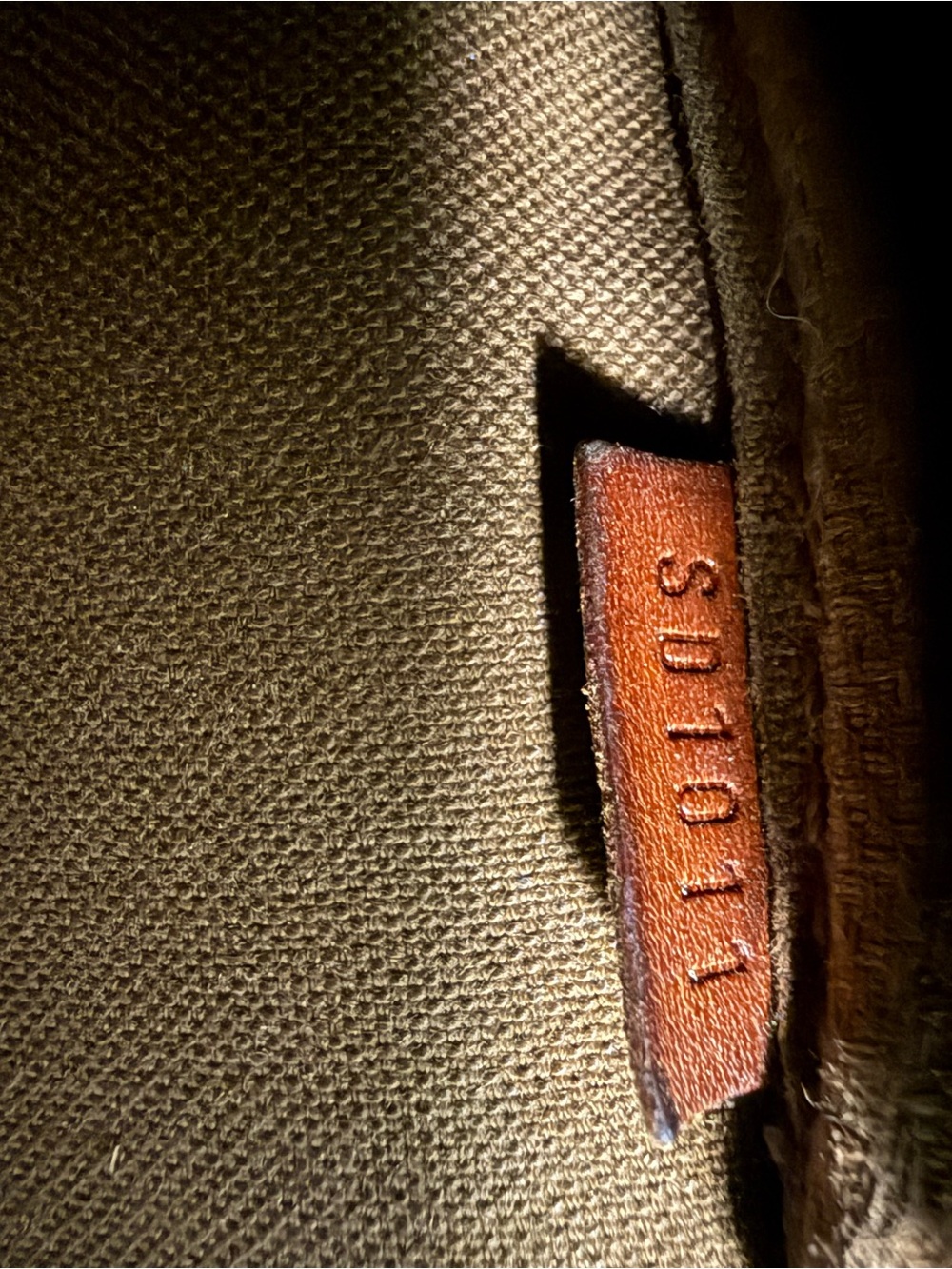 Louis Vuitton Brown Monogram Pochette with Gold Chain - Picture 11 of 12